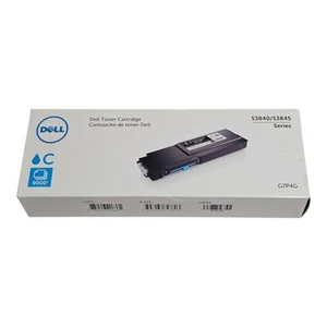 New! Dell Genuine G7P4G Cyan Toner Cartridge for S3840/S3845 9,000 pages - Picture 1 of 5