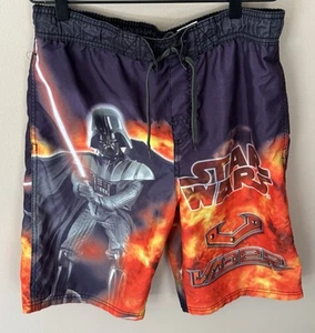 Revenge Of Sith Darth Vader Swimsuit Swim Trunk Bathing Suit Star Wars Youth XL - Picture 1 of 4