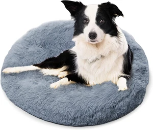 Cuccia per Cani Media, Calmante Ortopedica per Animali Domestici per Sollievo Ansia, Supporto Articolare - Foto 1 di 9