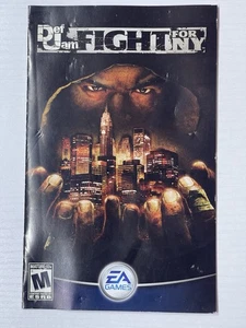 Def Jam Fight for NY (PlayStation 2) Ersatzanleitung - Bild 1 von 2