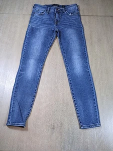 Lucky Brand Ava Skinny Denim Jeans Damen Gr. 4/27 Dark Wash Blau Stretch - Bild 1 von 14