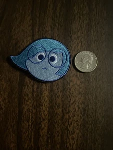 Tristezza dal film Disney Pixar Inside Out completamente ricamato cucito e toppa stirata - Foto 1 di 3