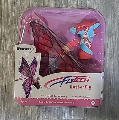 WowWee Flytech Robotic Butterfly Remote Control RC Radio Insect Drone  - Image 1 of 4