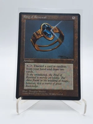 1994 M.T.G Fallen Empires RING OF RENEWAL "Never Played" "vintage" - Image 1 of 3