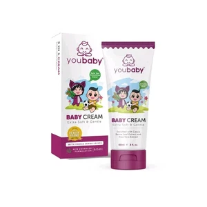 YouBaby Herbal Cream Natural Relief for Colic, Flu, Cough & Bug Bites (3x60ml) - Picture 1 of 1