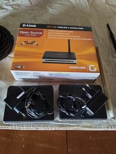 Nr 3 Router AP/ Bridge + Antenna Wi-Fi+ Cavi Prolunghe Wireless - Foto 1 di 5