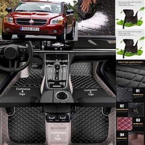 For Dodge Caliber Car Floor Mats Anti-Slip Carpets Handmde Liners - Imagen 1 de 27