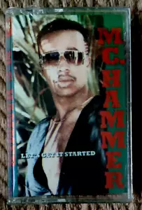 BRAND NEW, FACTORY SEALED M.C. Hammer, Lets Get It Started 1988 CASSETTE TAPE - Picture 1 of 3
