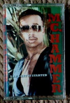 BRAND NEW, FACTORY SEALED M.C. Hammer,  Lets Get It Started 1988 CASSETTE TAPE - Image 1 of 3