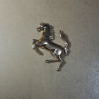 1x Golden Right Horse Chrome Metal Emblem Decal Sticker Badge Motors Racing Door