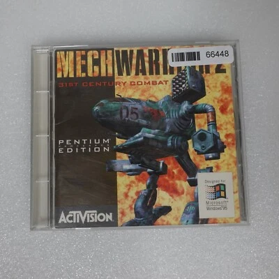 Mech Warrior 2 PC CD-ROM 31st Century Combat Win 95/DOS Activision Video Game - Image 1 of 3