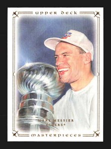 2008 Upper Deck Hockey Masterpieces #79 Mark Messier    Edmonton Oilers