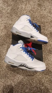 Air Jordan 5 Retro Stealth 2.0 (Ligeramente Usado) TALLA 9.5M. ¡Envío rápido GRATIS! - Imagen 1 de 14