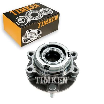 Conjunto de cojinete de rueda y buje delantero Timken para Nissan Murano 2009-2012, 2015-2018 Foto 1 de 4
