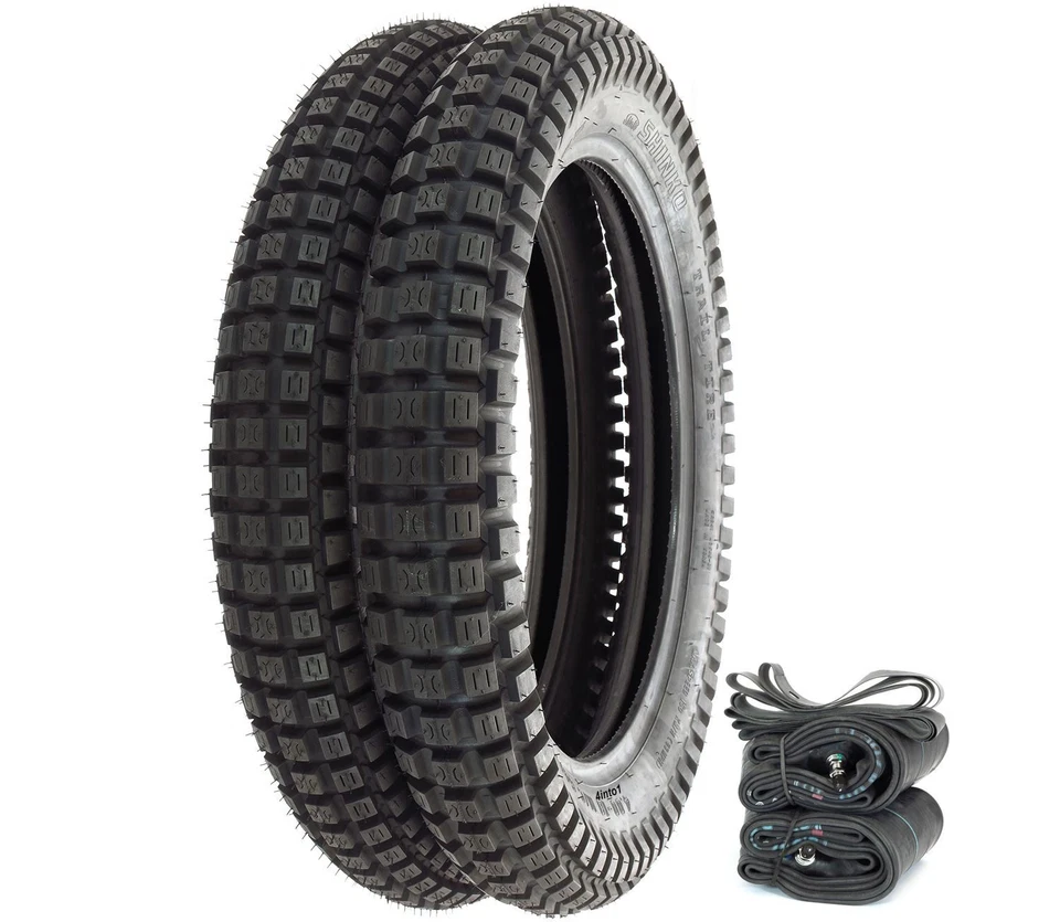 Shinko SR241 Trail Tire Set - Honda CR125R/M XL350K - Tires Tubes and Rim Strips - Image 1 of 1