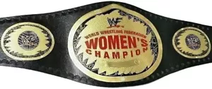 World Wrestling Women Championship Replica Title 2 MM Brass Leather strap Belt - Picture 1 of 4
