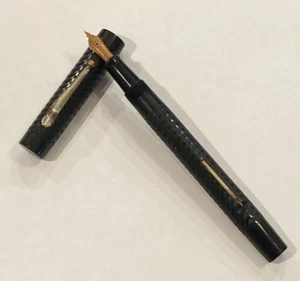 Pluma Estilográfica De Colección Personalizada "KLEANO" con 14K Plumín Sin Restaurar 5 3/4" - Imagen 1 de 16