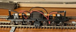 RTR Powered chassis for Powerline 48/830 Class locomotive for re-power, HO scale - Picture 1 of 3
