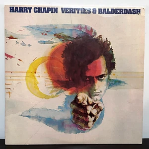 HARRY CHAPIN - Verities & Balderdash (1974) - 12" Vinyl Record LP - VG+ - Picture 1 of 4