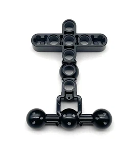 LEGO® EINZELTEIL- LARGE FIGURE TORSO SKELETAL NR.: 24010 Black - Schwarz - Bild 1 von 2