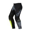 Oneal Element Racewear Mens Motocross Pants Black Gray Neon 30