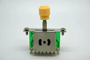 CREAM - IVORY BARREL 5 WAY SWITCH PICKUP SELECTOR FOR FENDER TELECASTER TELE - Picture 1 of 1