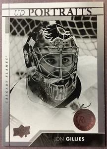 2017-18 Upper Deck Portraits Rookie #P-63 Jon Gillies Calgary Flames RC - Picture 1 of 1