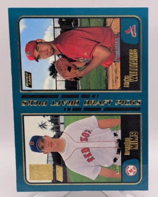 2001 Topps - Draft Picks Blake Williams, Brandon Mims #743 Limited Edition (RC) - Image 1 of 3