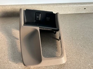 2012-2015 Honda Civic Center Console Gear Shifter Trim Panel Cover Beige OEM - Picture 1 of 3