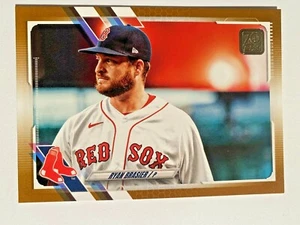 2021 Topps Series 1 Ryan Brasier /2021 Gold #66 Redsox - Picture 1 of 2