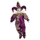 30cm 12'' Puppe Italienische Lila Kleidung Clown Puppe Modell Dekoration