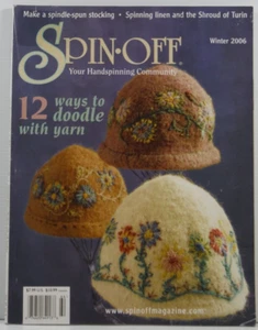 Spin Off Your Hand Spinning Community Magazine Winter 2006 VGC make Hat Mittens - Bild 1 von 8