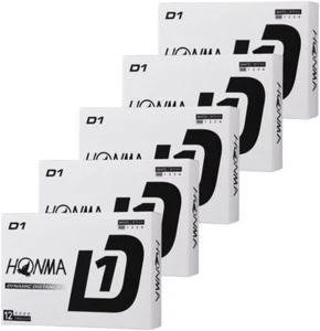 Honma D1 BT2401 2024 Golf Balls 5 Dozen High Durability Ionomer Cover 60 Balls - Picture 1 of 7