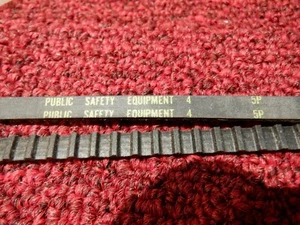 CODE3 • AUSRÜSTUNG FÜR ÖFFENTLICHE SICHERHEIT. ANTRIEBSRIEMEN 14,5 ZOLL • USA • PASST MODELLE XL, 2600 - Bild 1 von 5