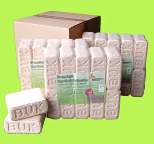 Holzbriketts RUF BUCHE 10 kg 20 kg 30 kg Hartholz Buche Kamin Ofen Heiz Briketts - Bild 1 von 16