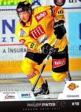 2010-11 Erste Bank Eishockey Liga EBEL #168 Philipp Pintner