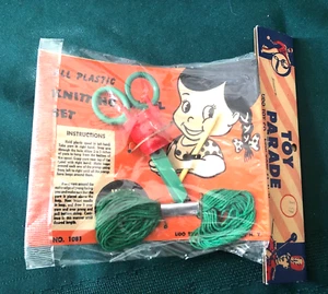 Vintage Lido Toy Co Knitting Spool Set Sealed 1950's Toy - Picture 1 of 1