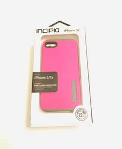Incipio DualPro Impact Protection Case für Apple iPhone 5/5s in der Farbe PINK/GRAU - Bild 1 von 3