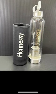 Hennessy Cognac Tea / Fruit Infusion Glass Bottle w/ Insulated Sleeve : Hot Cold - Picture 1 of 2