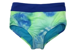 Nike Big Girls Asymmetrical High-Waisted Bikini, Game Royal Blue, M - Picture 1 of 2