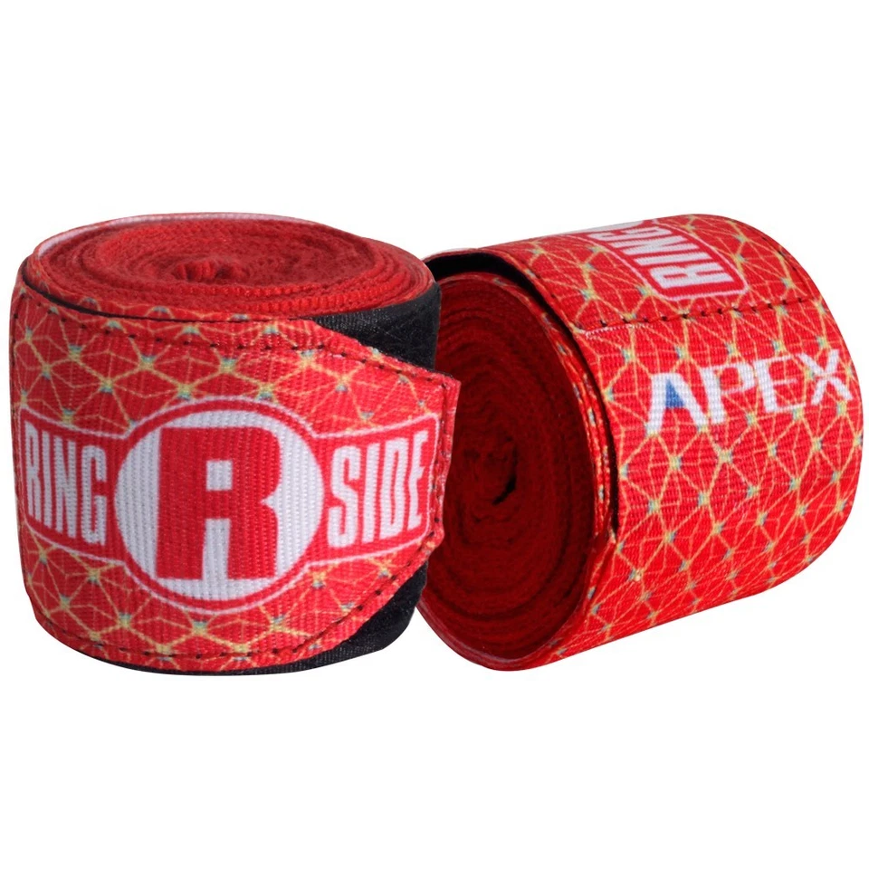 New Ringside Apex Kick Boxing MMA Handwraps Hand Wrap Wraps 180" - Orange - Image 1 of 1