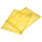 5 Pcs File Folders, A4 Envelope Document Organizer with String, Yellow