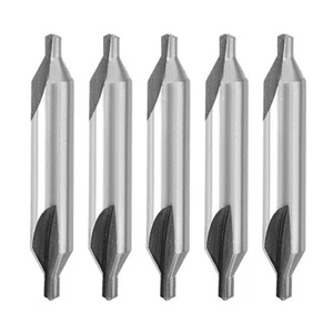 Taladro central avellanador CMT #3 (1/4") broca HSS M2 torno molino herramientas, paquete de 5 - Imagen 1 de 2
