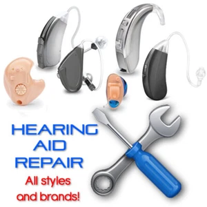 Hearing Aid Repair Service All Makes and Models USA PROVIDER 6 Month Warranty - Picture 1 of 3