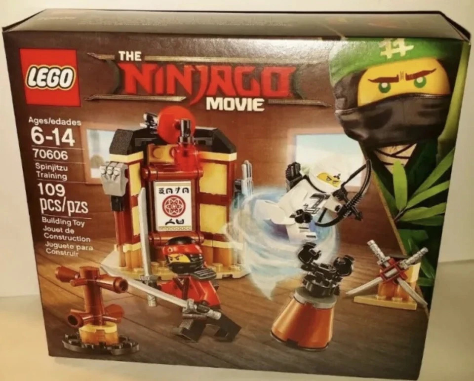 Lego NINJAGO Movie SPINJITZU TRAINING Set 70606 Ninjas KAI ZANE MiniFigs NEW - Image 1 of 1