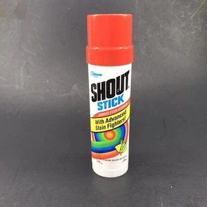 Johnson Wax Shout Stick Laundry Stain Remover Lemon 2.8 oz - Picture 1 of 5