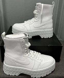 W Nike Air Jordan 1 High Brooklyn Triple White - FJ5737 111 - UK 8,5 / EUR 43 - Bild 1 von 19