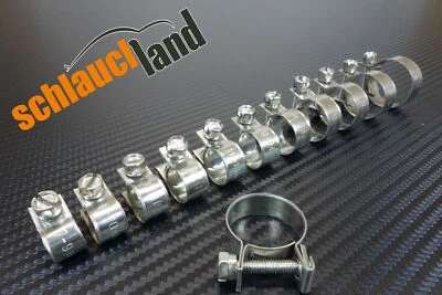 Morsetto acciaio inox MINI W4 varianti***V2A acciaio inox 1.4301 morsetto - Immagine 1 di 4