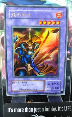 Yugioh LB-03 Flame Swordsman Ultra Rare JAPAN Yu-Gi-Oh OCG Release - Image 1 of 4