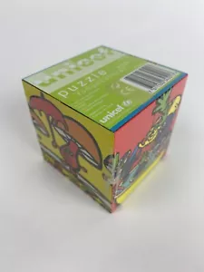 Unicef Cube Puzzle 3" United Nations Childrens Fund Charity Vintage Game - Picture 1 of 7